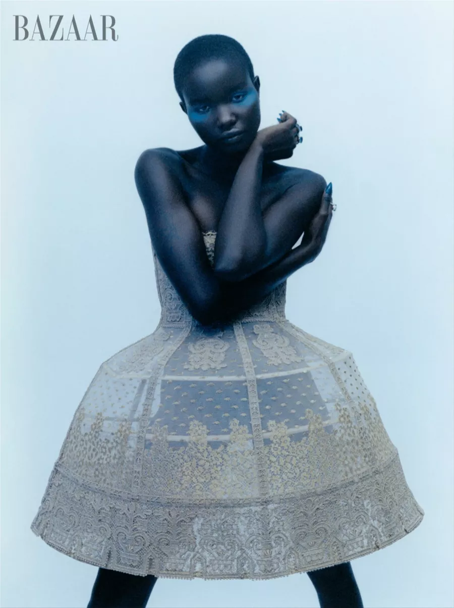 Akon Changkou in Harper's Bazaar US