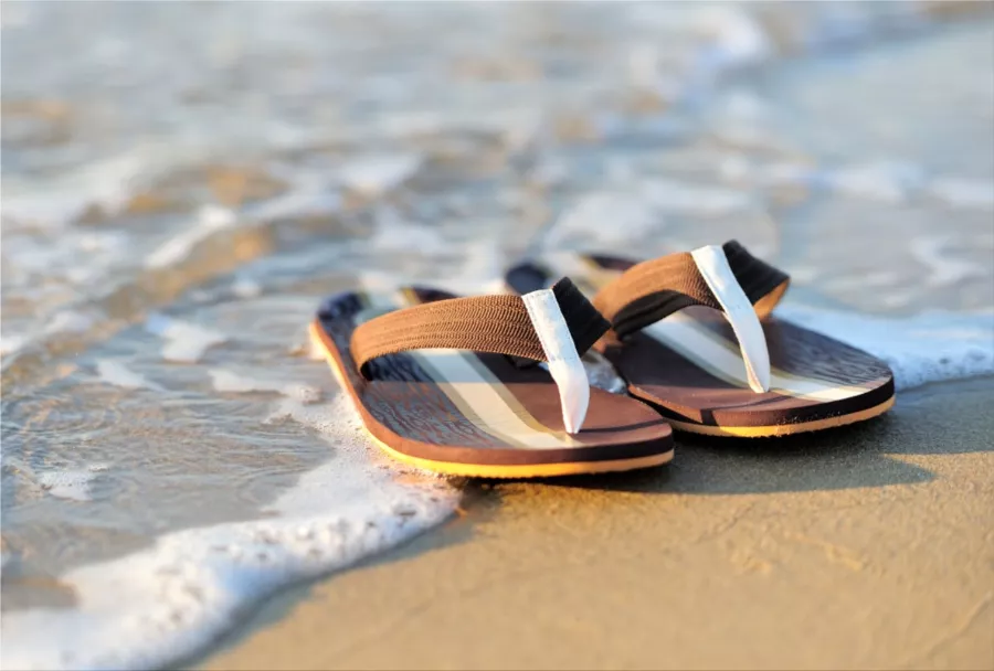 flip-flops or sandals
